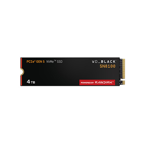 WD_BLACK SN8100 NVMe SSD (Powered by SANDISK)